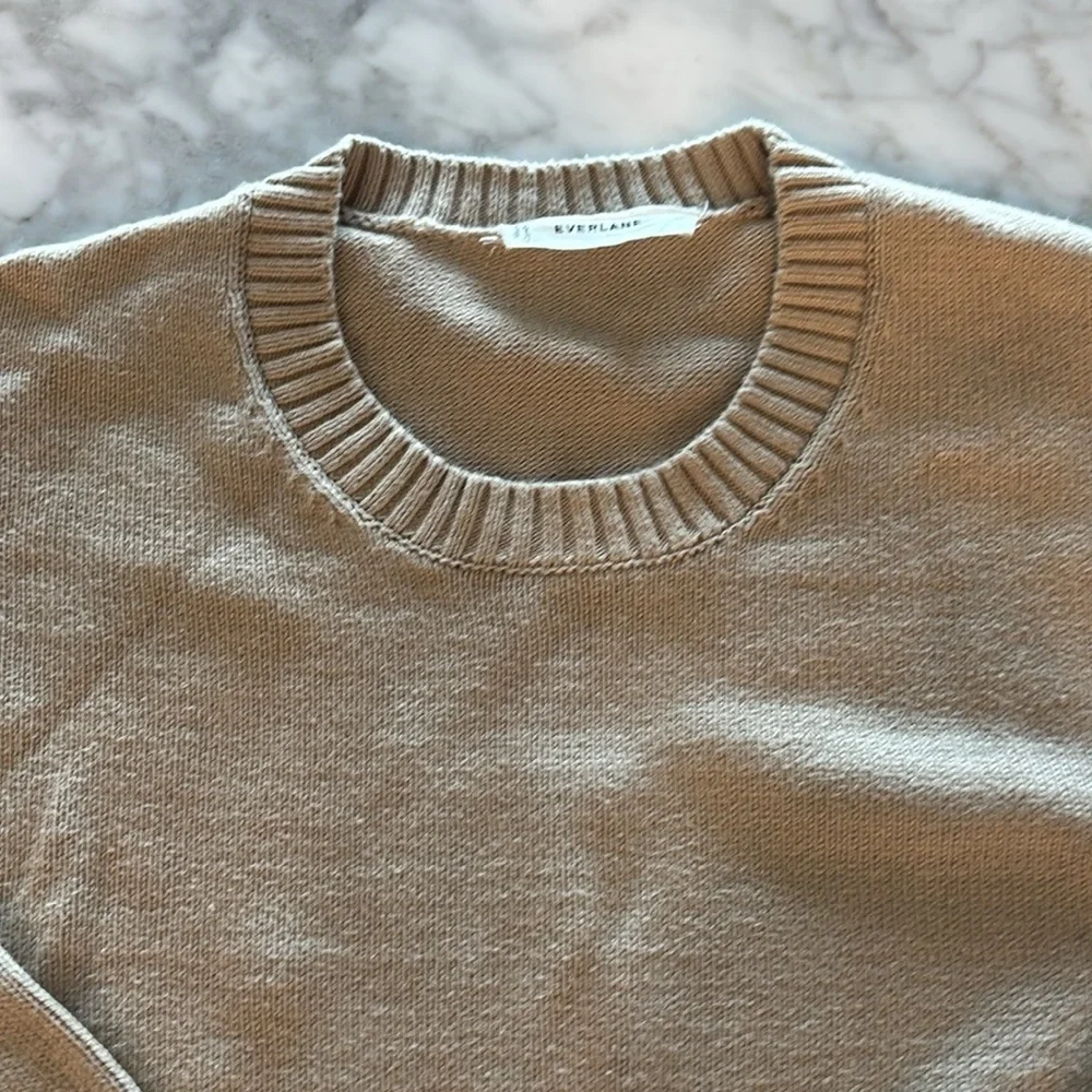 Men's taupe Sweater, Everlane, size Medium